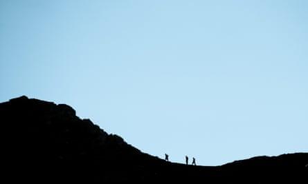 Striding Edge and Helvellyn, Peak District