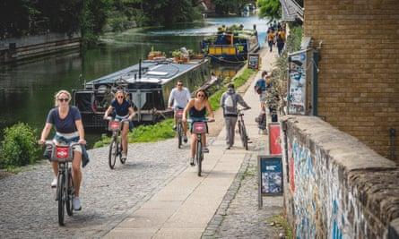 The Regent’s Canal in Hackney.