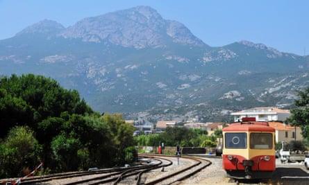 Corsica’s 19th-century narrow gauge railway.