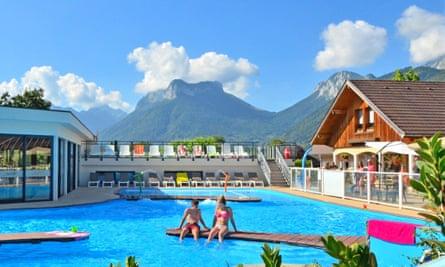 Camping La Ravoire, Lake Annecy, France