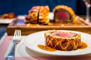 Yes it still has the ‘Press for Champagne buttons on each table and the findesiecle David Collins design  all polished...