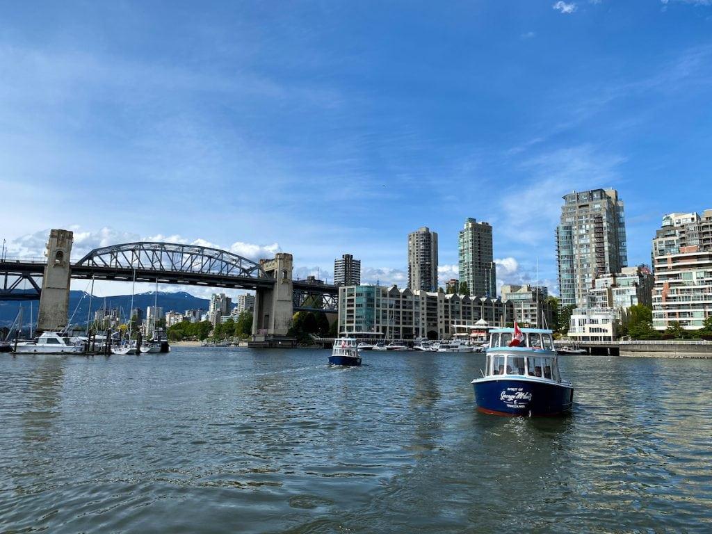 Riding the little ferry's is one of the fun things to do in Vancouver.